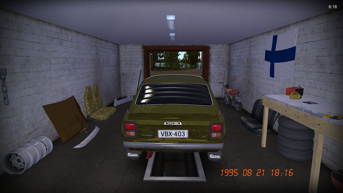 My Summer Car — Сохранение — Гоночная Золотая SATSUMA. Бесконечные деньги,  немного еды / Сохранения / Читы