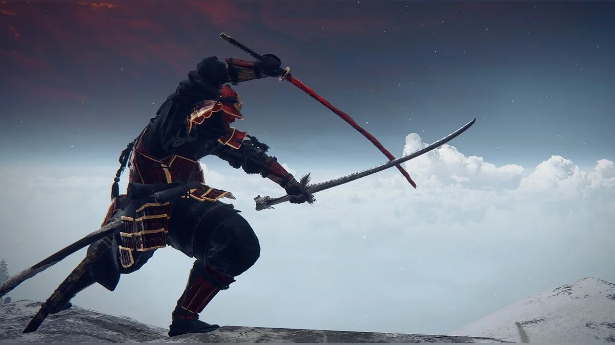 Elden Ring — Анимация катаны из игры Sekiro