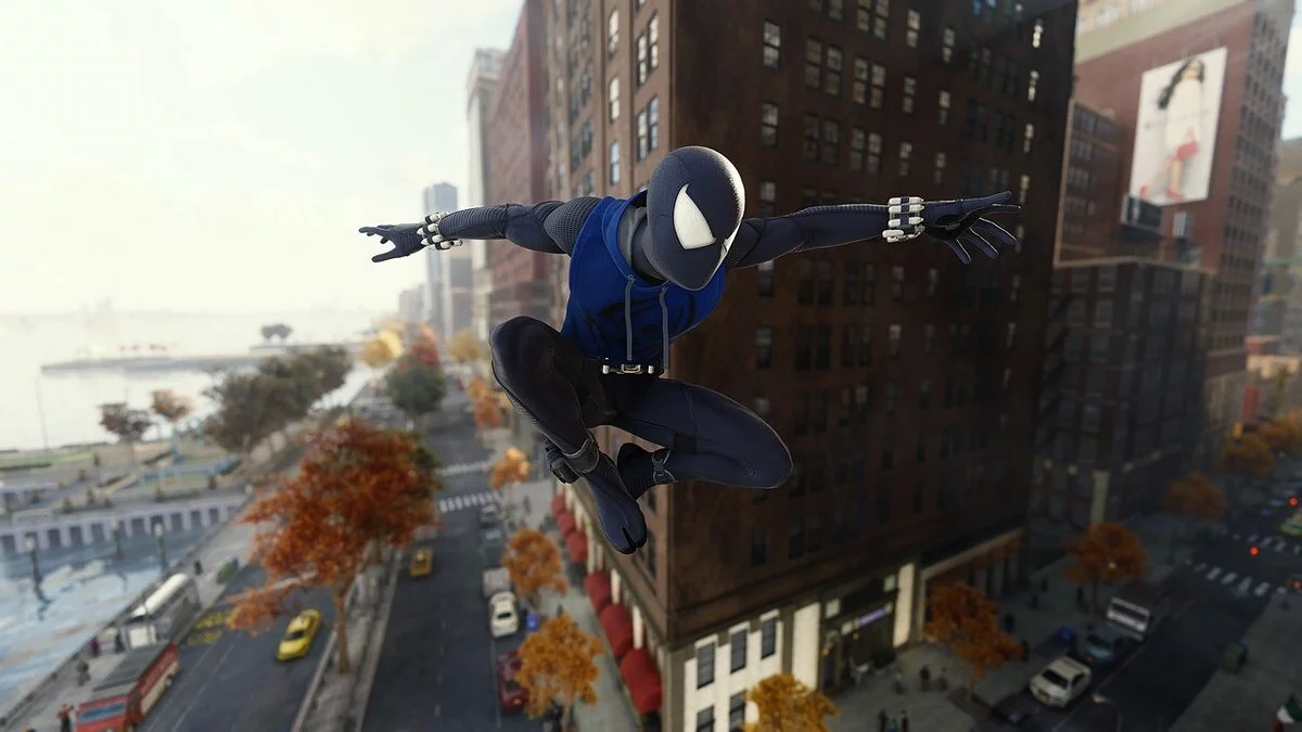 Marvel&#039;s Spider-Man Remastered — Костюм алого паука - темно-серый и синий