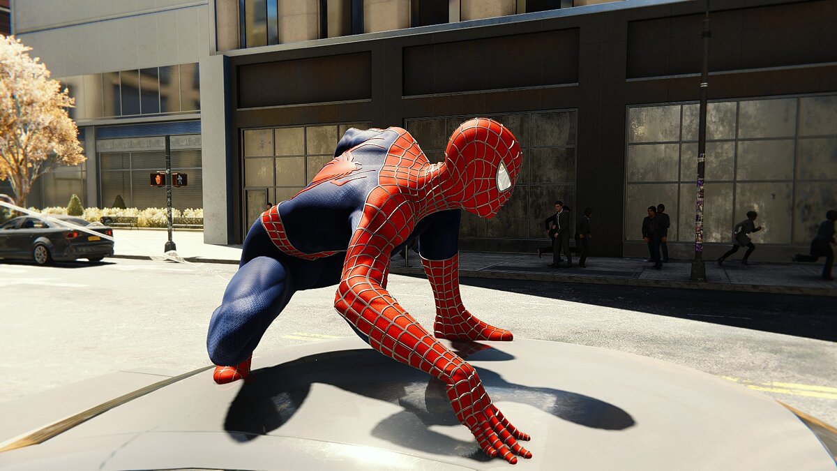 Marvel&#039;s Spider-Man Remastered — Улучшенный костюм Рэйми