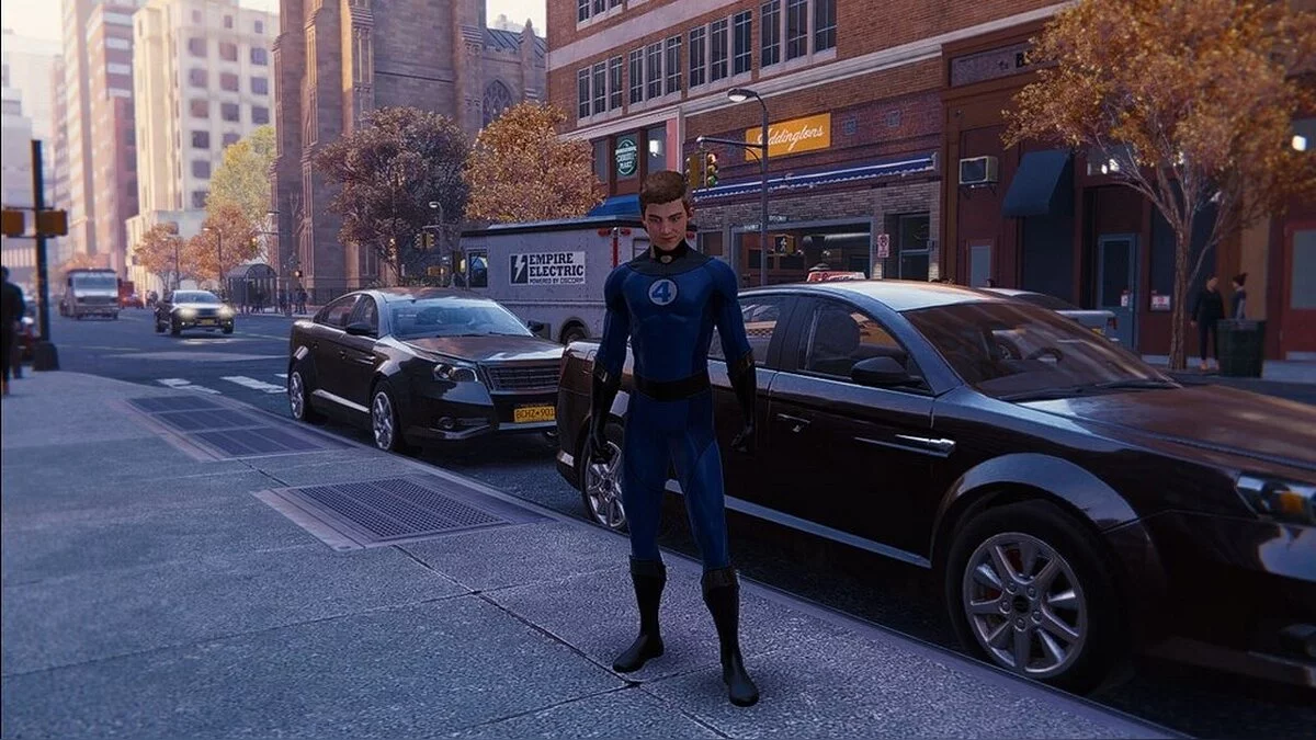 Marvel&#039;s Spider-Man Remastered — Костюм Питера Паркера «Фантастическая четверка»