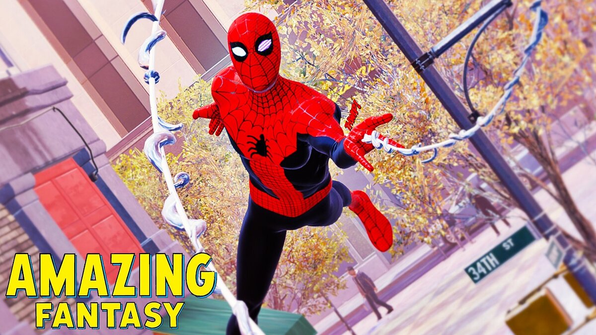 Marvel&#039;s Spider-Man Remastered — Костюм из комикса Amazing Fantasy 15