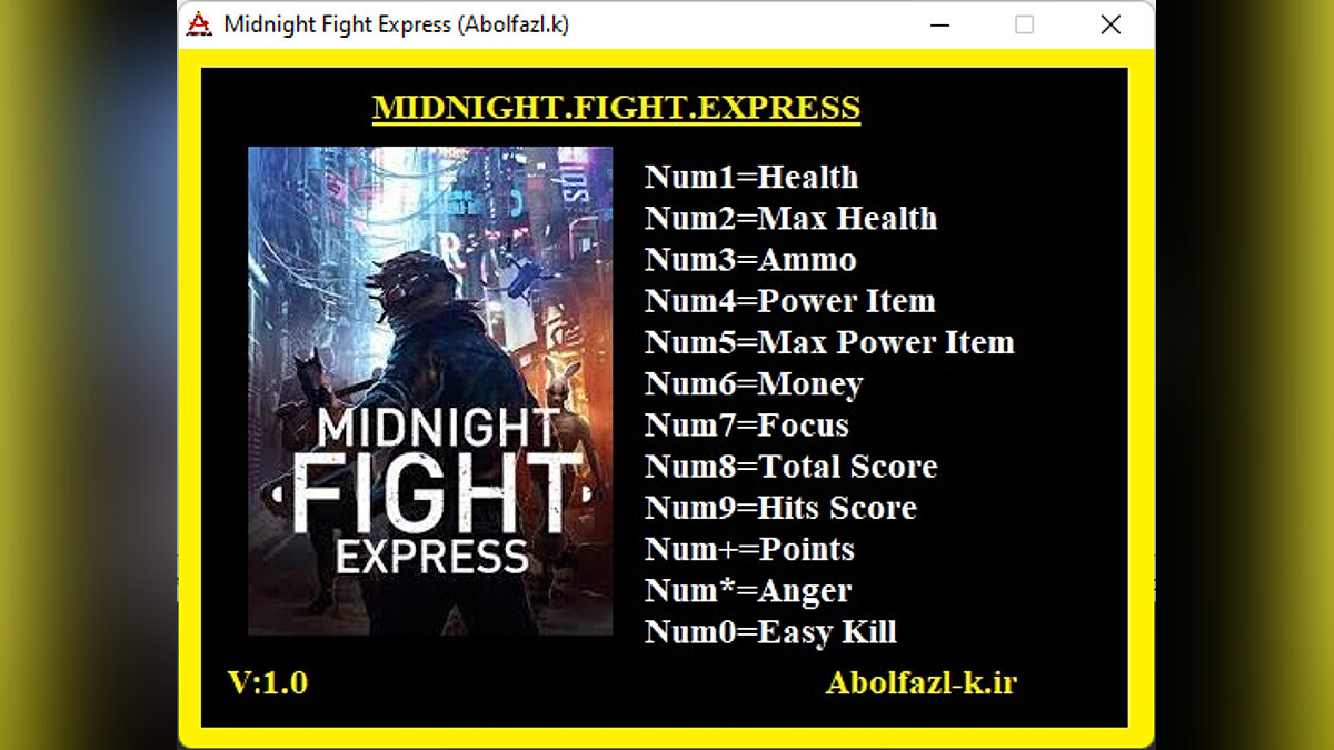 Midnight Fight Express — Трейнер (+12) [1.0] / Трейнеры / Читы