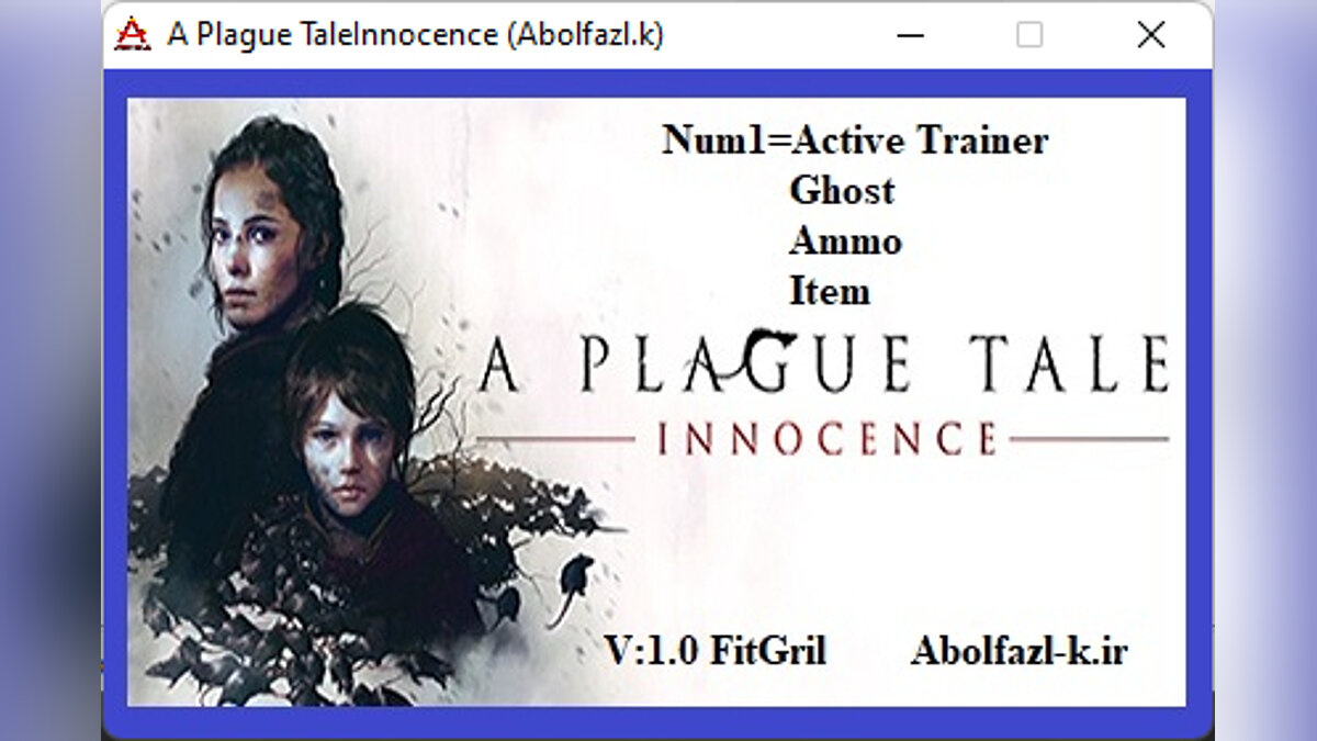 A Plague Tale: Innocence — Трейнер (+3) [1.0]