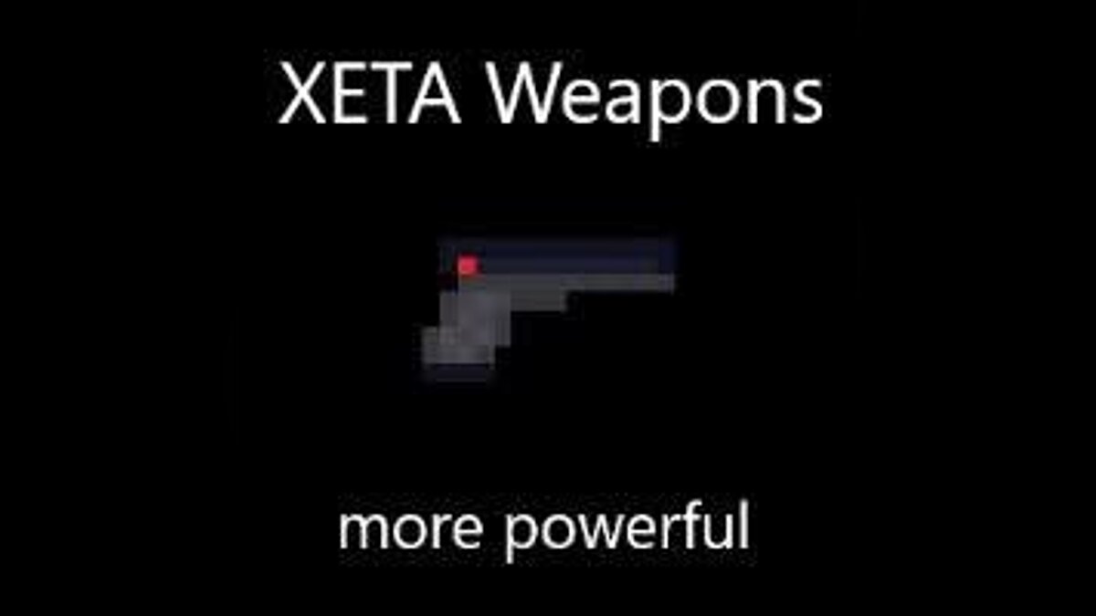 People Playground — Мод XETA Weapons для People Playground