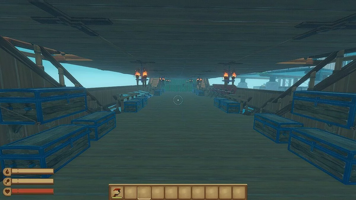 Raft — Сохранение — Корабль для комфортной игры