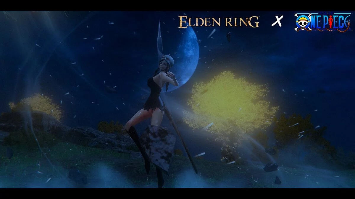 Elden Ring — Нико Робин из игры One piece