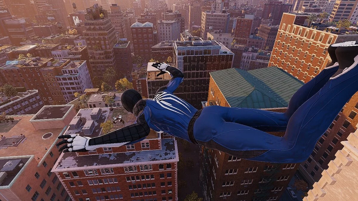 Marvel&#039;s Spider-Man Remastered — Черно-синий улучшенный костюм