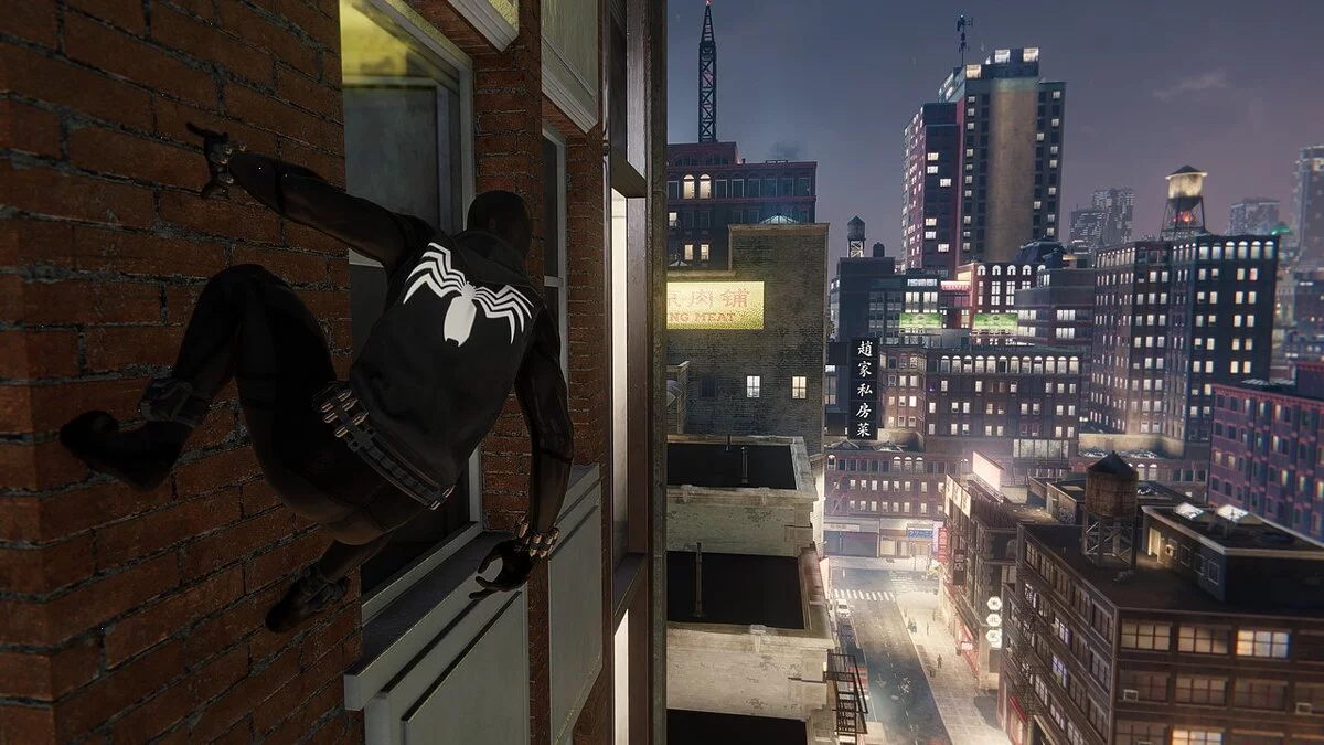 Marvel's Spider-Man Remastered — Пользовательский симбиотский алый костюм