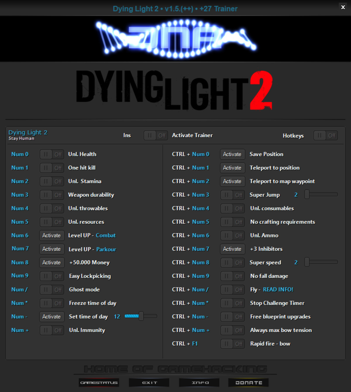 Трейнер для дайн лайт 2. Dying Light 2 stay Human трейнер. Dying Light 2 трейнер. Dying Light 2: stay Human [1.10.3] трейнер. Dying Light 2 stay Human требования.