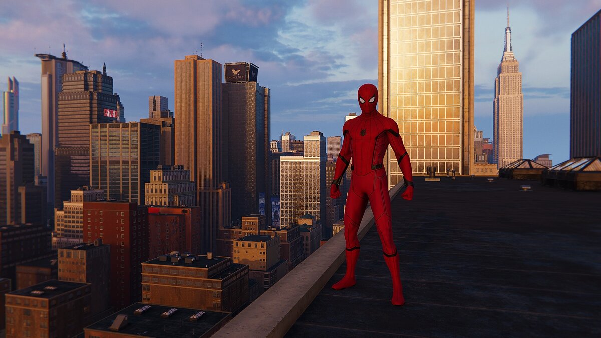 Marvel&#039;s Spider-Man Remastered — Полностью красный костюм Старка