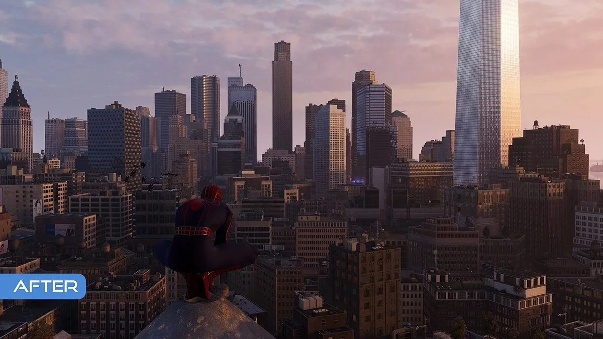 Marvel's Spider-Man Remastered — Капитальный ремонт естественного освещения Нью-Йорка