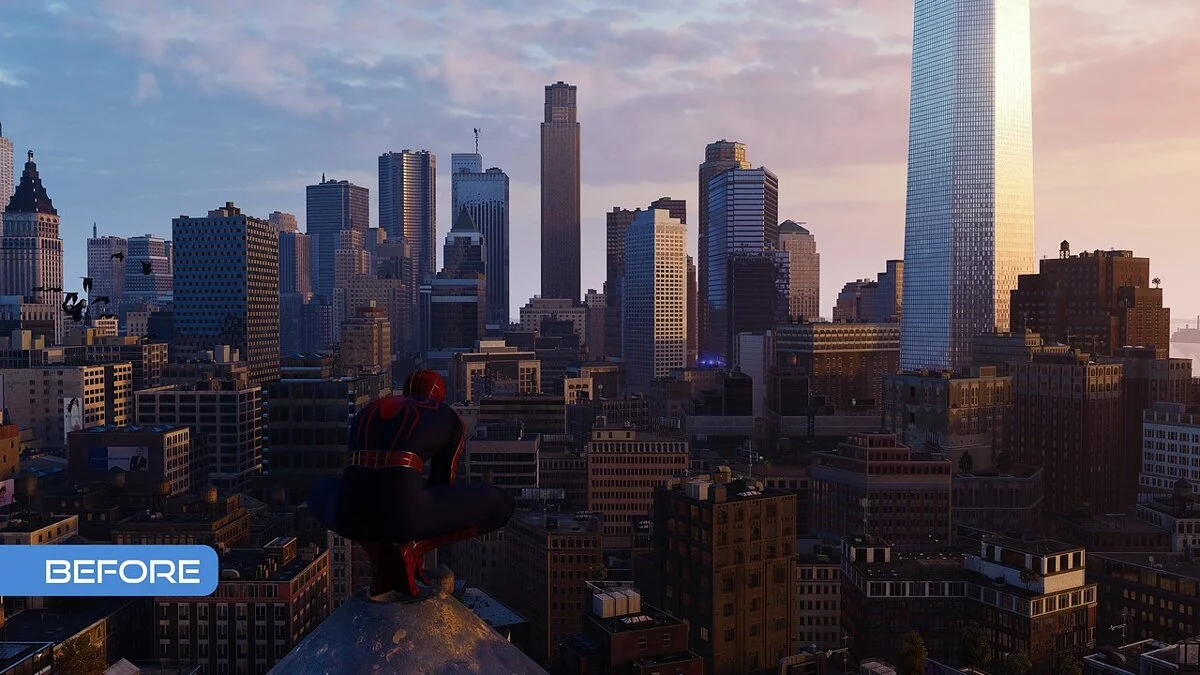 Marvel's Spider-Man Remastered — Капитальный ремонт естественного освещения Нью-Йорка