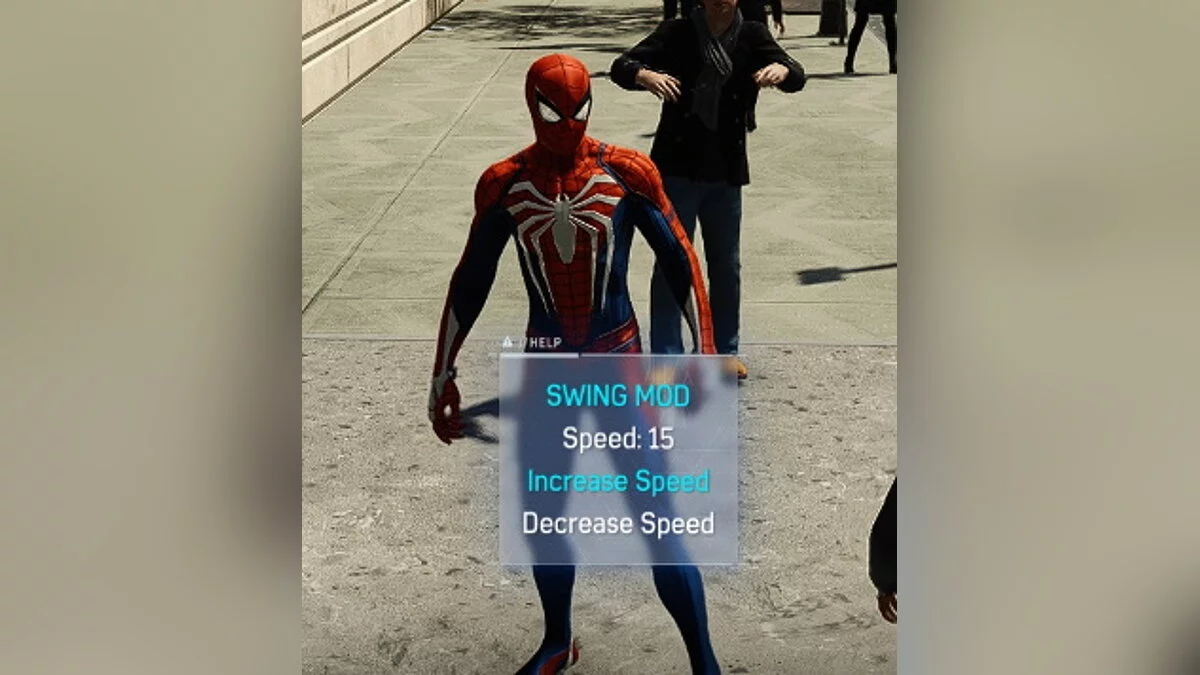 Marvel's Spider-Man Remastered — Регулирование скорости полета