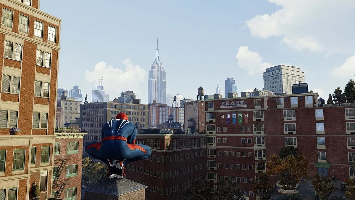 Marvel&#039;s Spider-Man Remastered — Разное дневное время