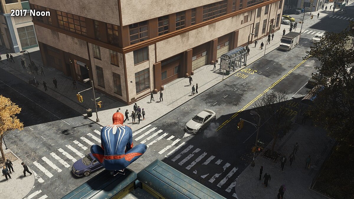 Marvel&#039;s Spider-Man Remastered — Замена освещения