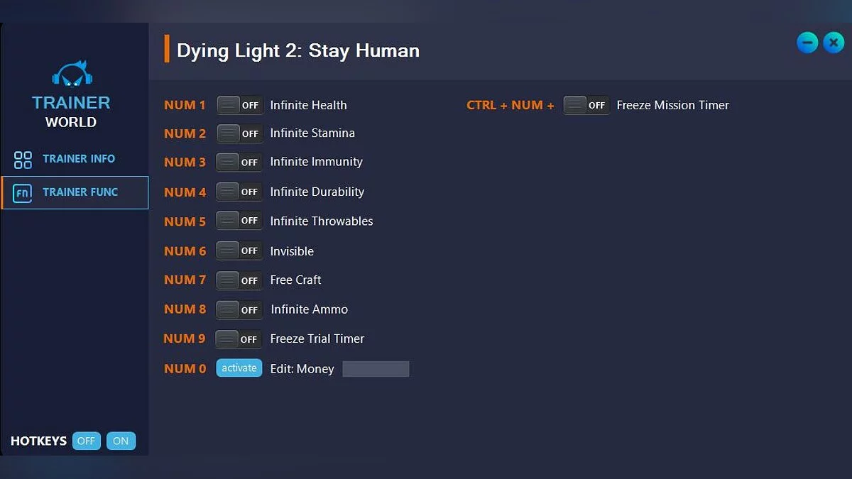 Dying Light 2 Stay Human — Трейнер (+11) [v1.5.0]