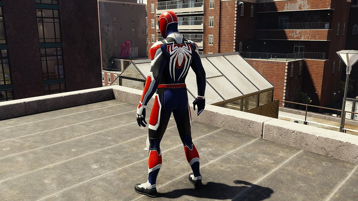 Marvel&#039;s Spider-Man Remastered — Измененный «Усовершенствованный костюм»