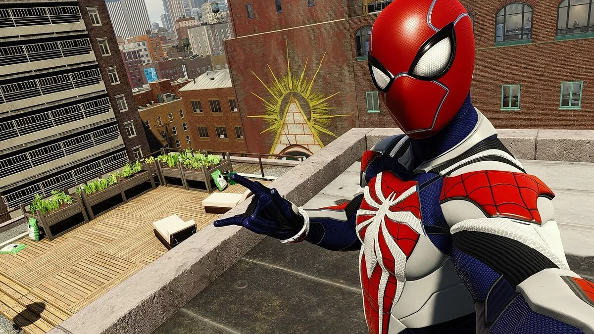 Marvel&#039;s Spider-Man Remastered — Измененный «Усовершенствованный костюм»