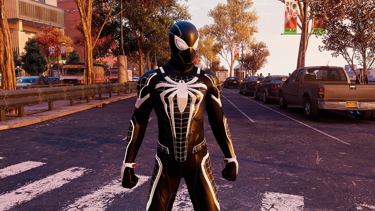 Marvel's Spider-Man Remastered — Усовершенствованный бронированный костюм в стиле симбиота