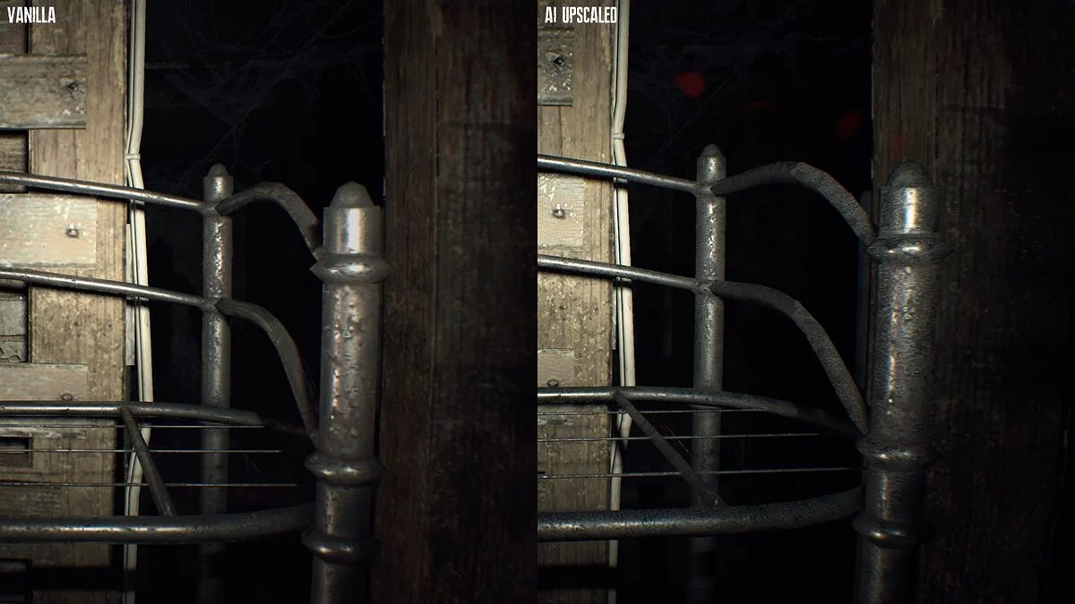 Resident Evil 7 Biohazard — Увеличенные текстуры 4K HD