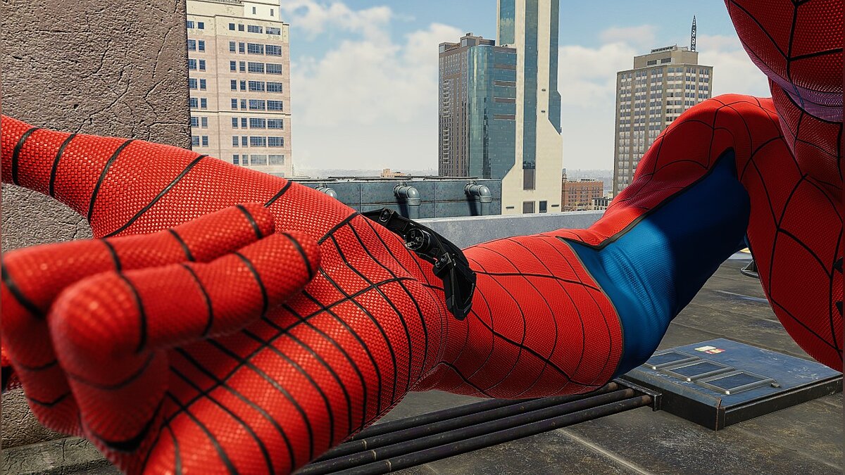 Marvel&#039;s Spider-Man Remastered — Черные веб-шутеры