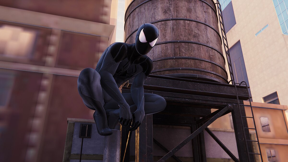 Marvel&#039;s Spider-Man Remastered — Черная раскраска Алого паука