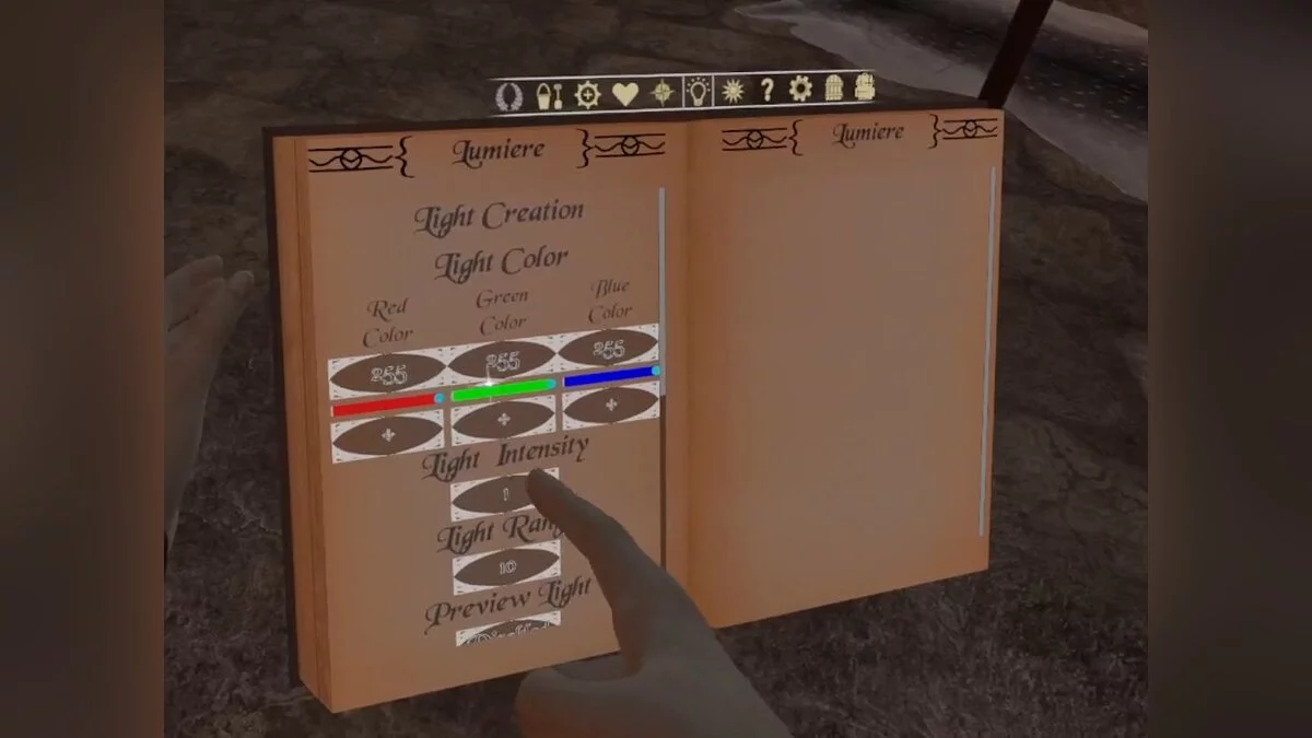 Blade and Sorcery — Источники света