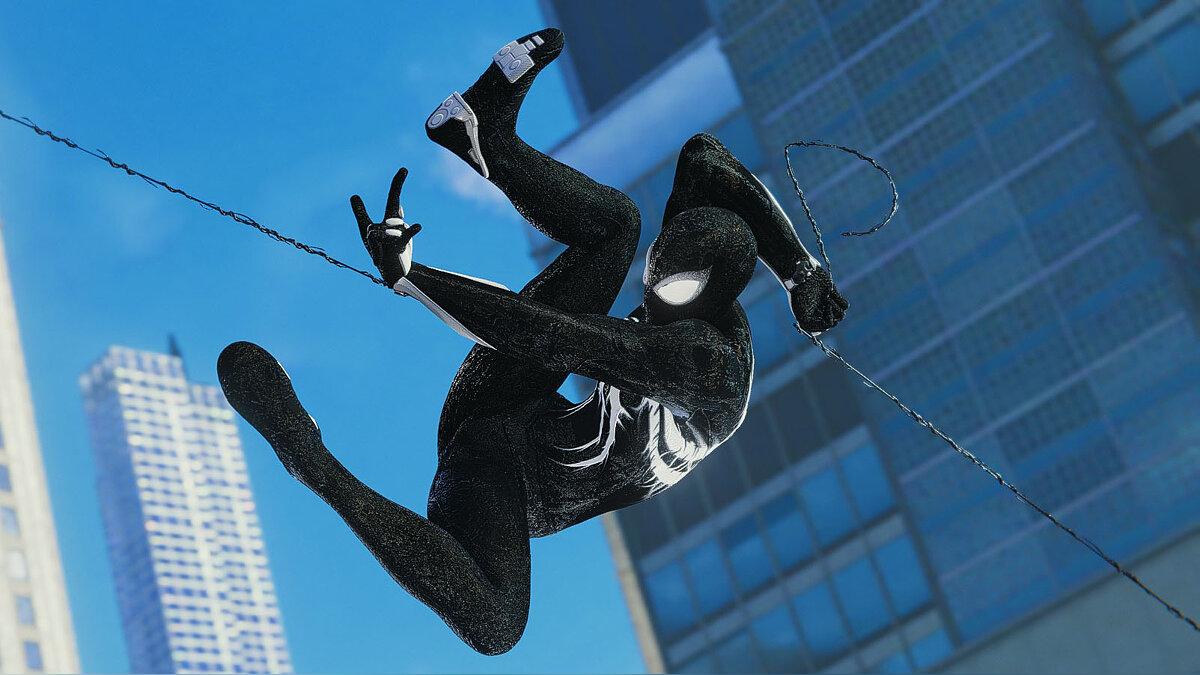 Marvel&#039;s Spider-Man Remastered — Веномизированный улучшенный костюм