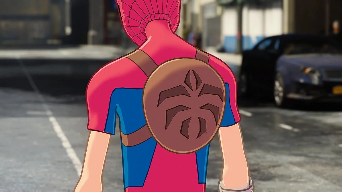 Marvel's Spider-Man Remastered — Ремни для рюкзака из манги