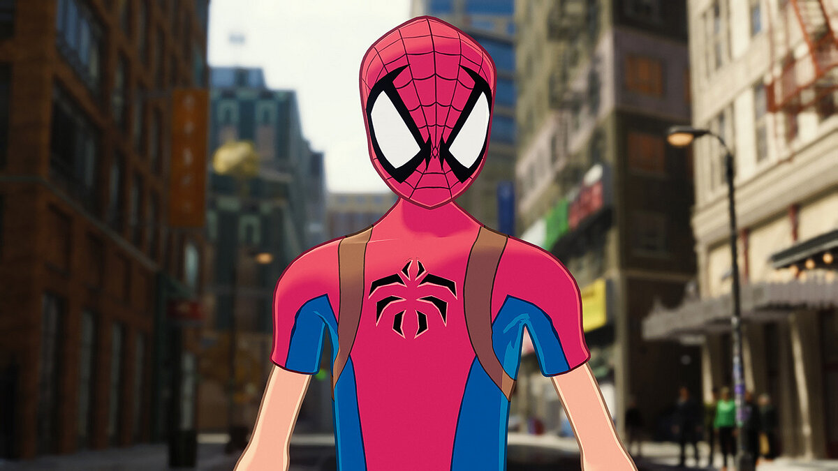 Marvel&#039;s Spider-Man Remastered — Ремни для рюкзака из манги
