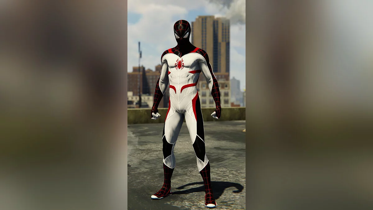 Marvel&#039;s Spider-Man Remastered — Черно-белый костюм Моралеса