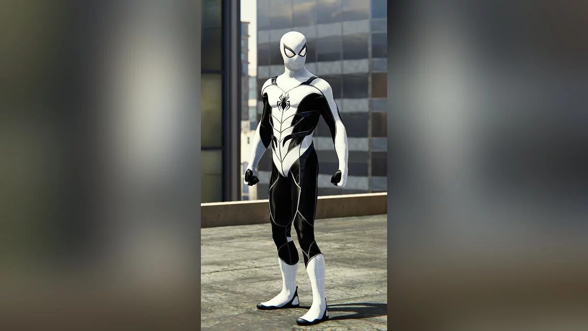 Marvel's Spider-Man Remastered — Черно-белый костюм «Секретные войны»