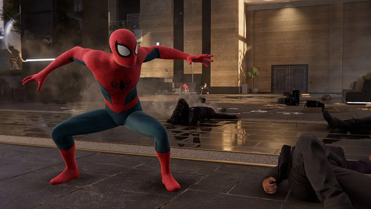 Marvel&#039;s Spider-Man Remastered — Стандартный костюм из игры Spider-Man: Edge of Time