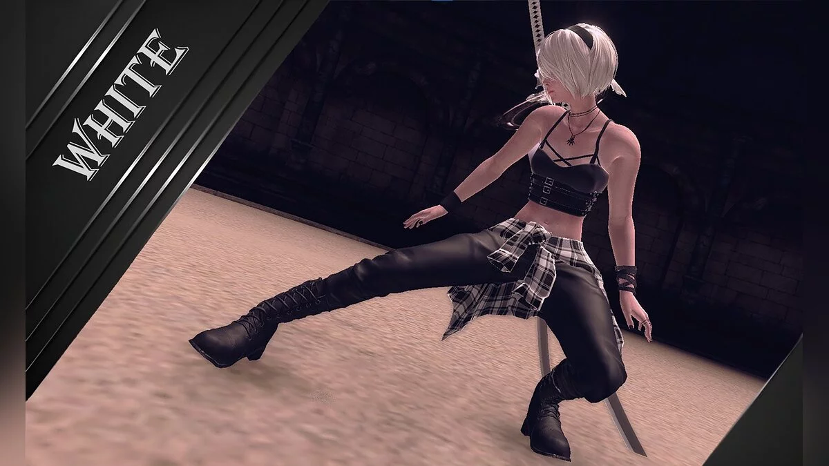 NieR:Automata Game of the YoRHA Edition — Темный костюм 2B