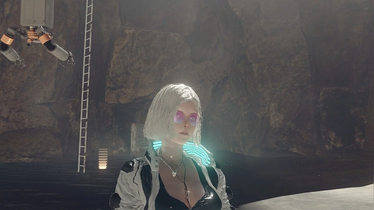 NieR:Automata Game of the YoRHA Edition — Круглые очки и очки-авиаторы