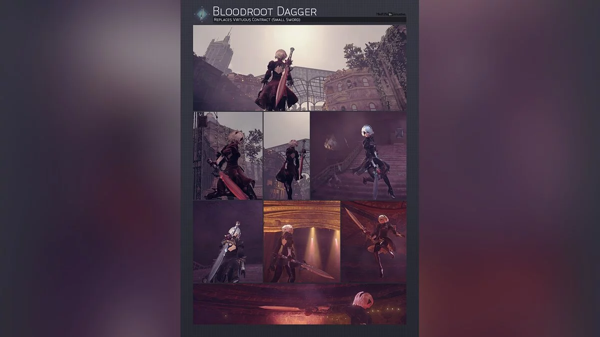 NieR:Automata Game of the YoRHA Edition — Набоо оружия из игры NieR Reincarnation