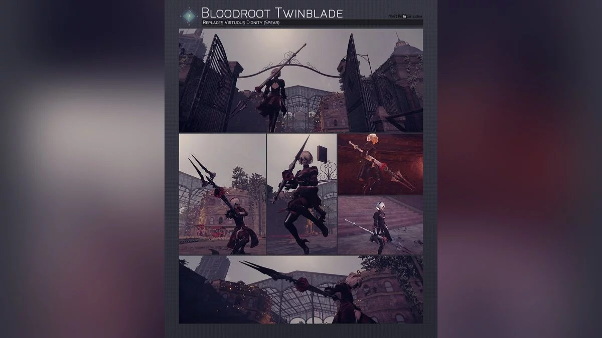 NieR:Automata Game of the YoRHA Edition — Набоо оружия из игры NieR Reincarnation