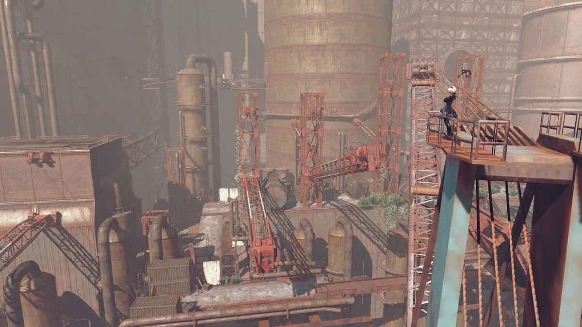 NieR:Automata Game of the YoRHA Edition — Полная переработка столкновений на карте