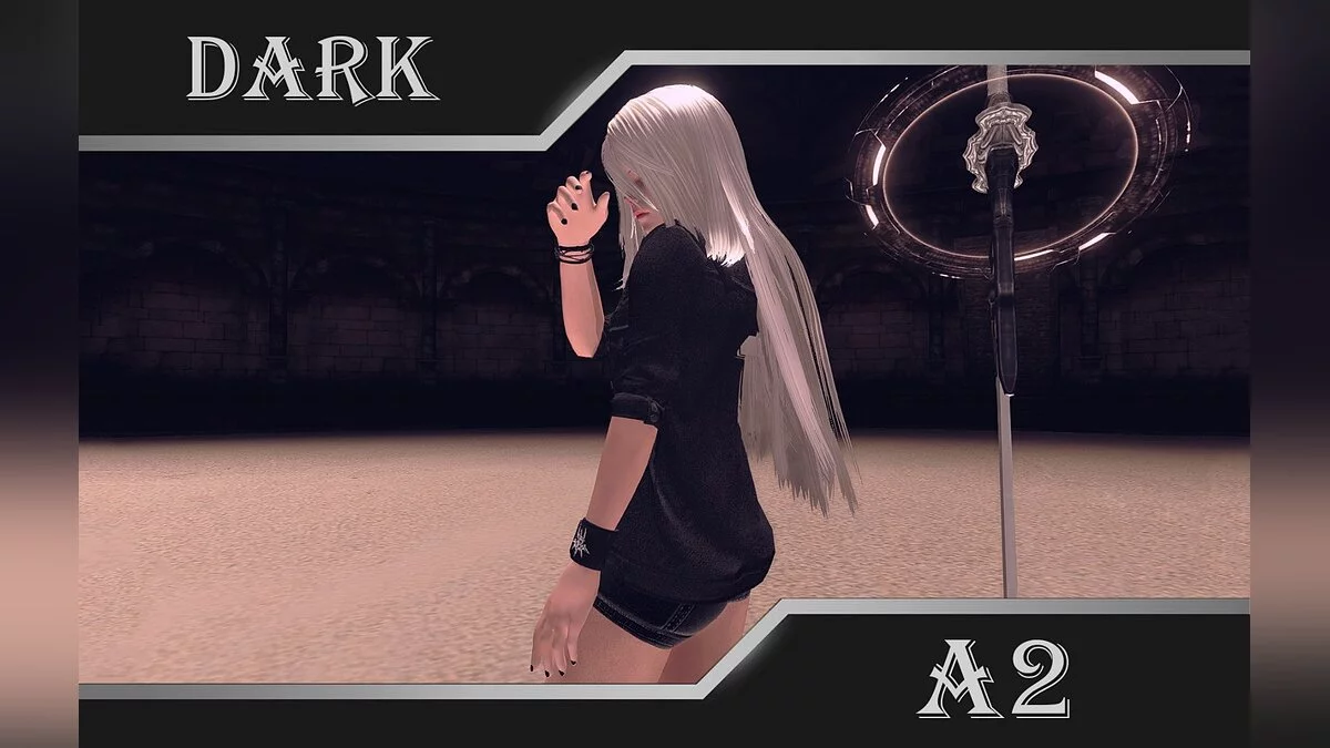 NieR:Automata Game of the YoRHA Edition — A2 в темном костюме