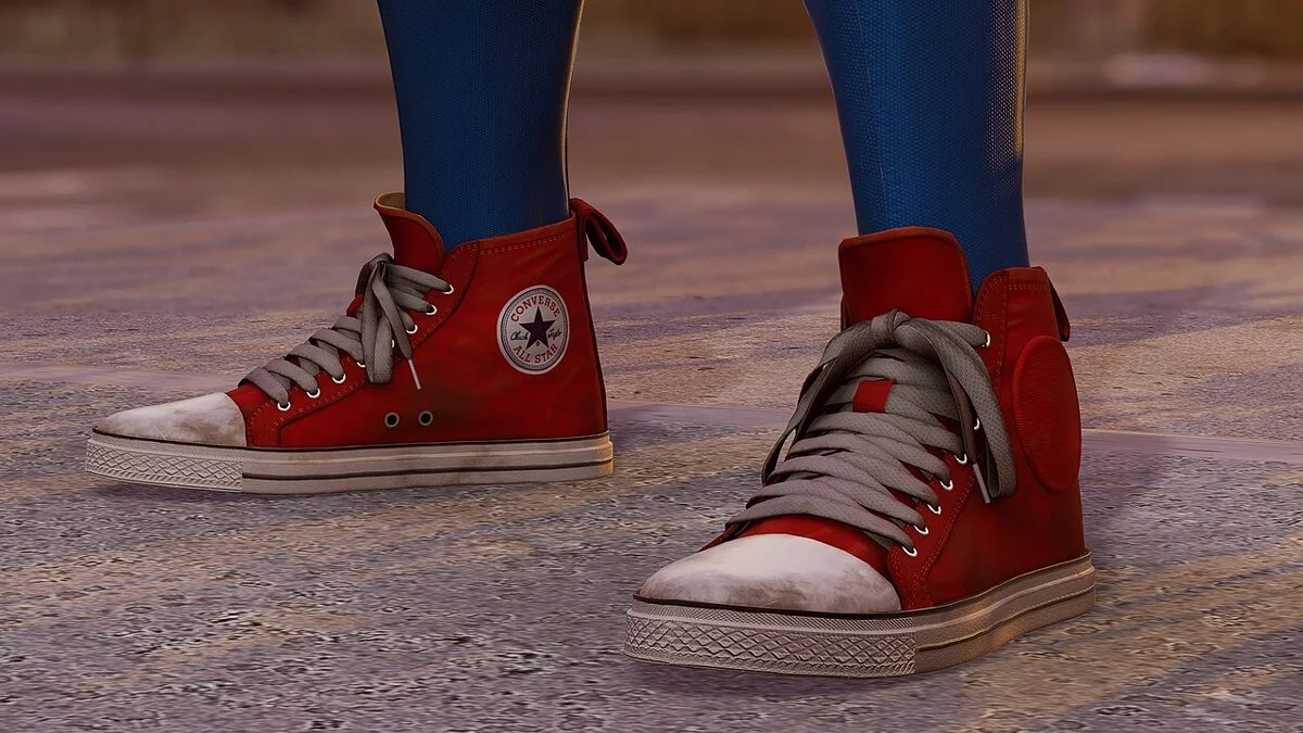 Marvel's Spider-Man Remastered — Кеды Converse для панка