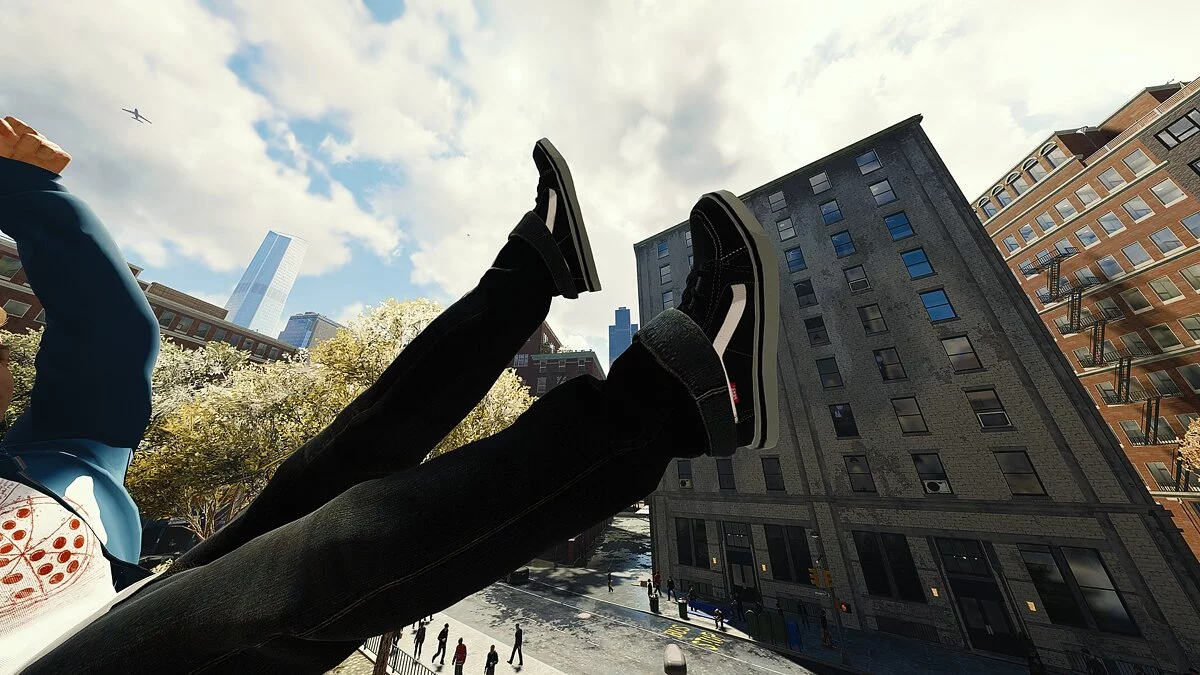 Marvel&#039;s Spider-Man Remastered — Черные Vans