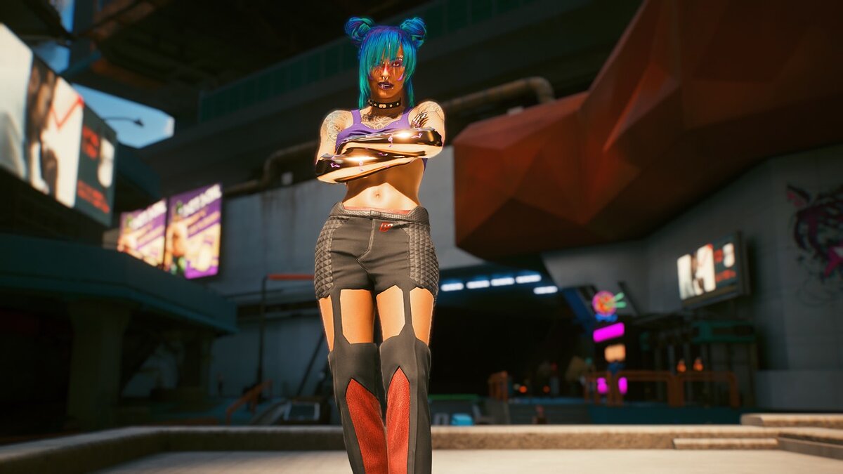 Cyberpunk 2077 — Модные женские брюки