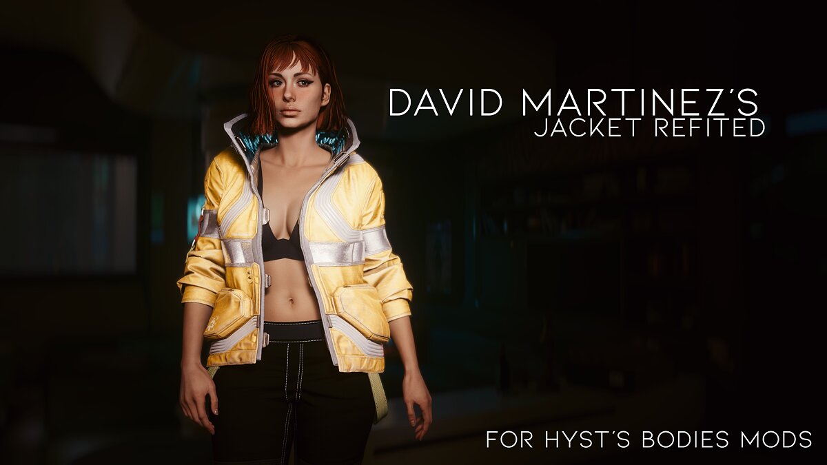 Cyberpunk 2077 — Куртка Дэвида Мартинеса