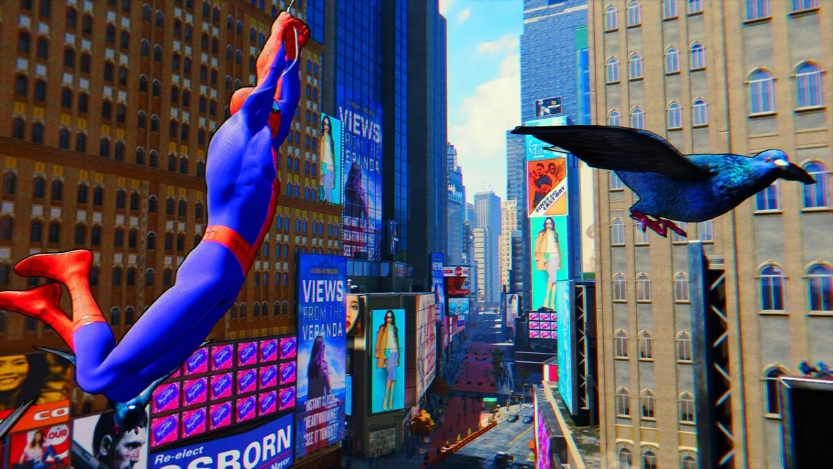 Marvel&#039;s Spider-Man Remastered — Графика как в мультфильме «Человек-паук: Через вселенные»