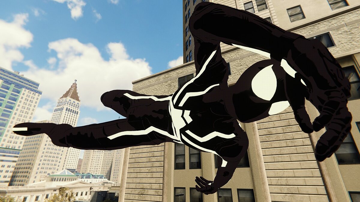 Marvel&#039;s Spider-Man Remastered — Симбиотический стелс-костюм