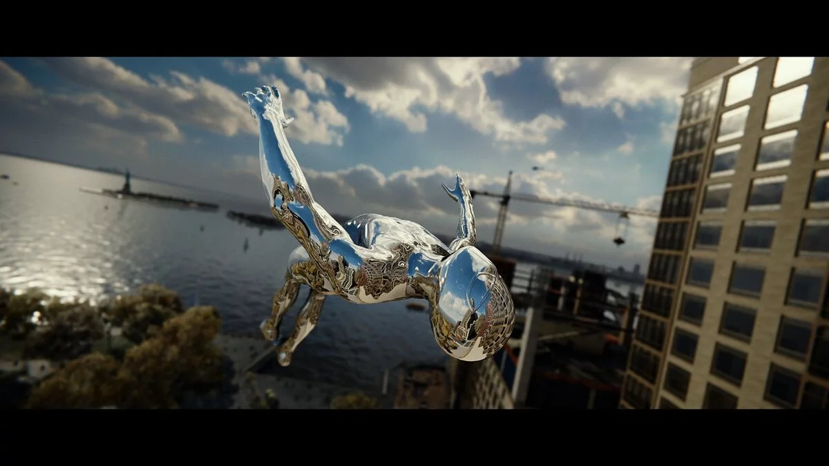 Marvel&#039;s Spider-Man Remastered — Хромированный костюм