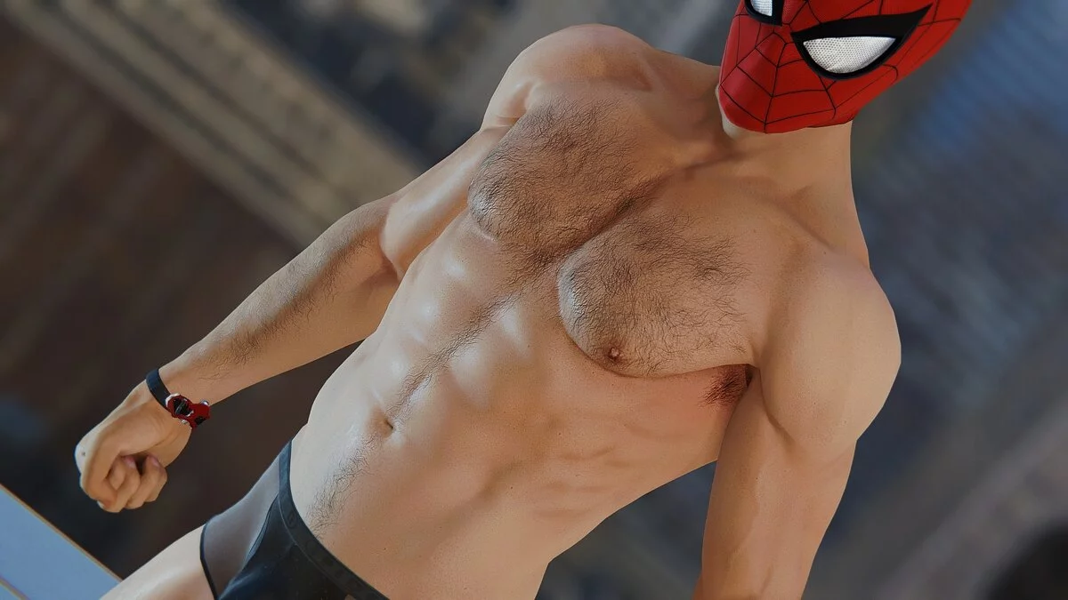 Marvel&#039;s Spider-Man Remastered — Улучшения текстуры тела 4k