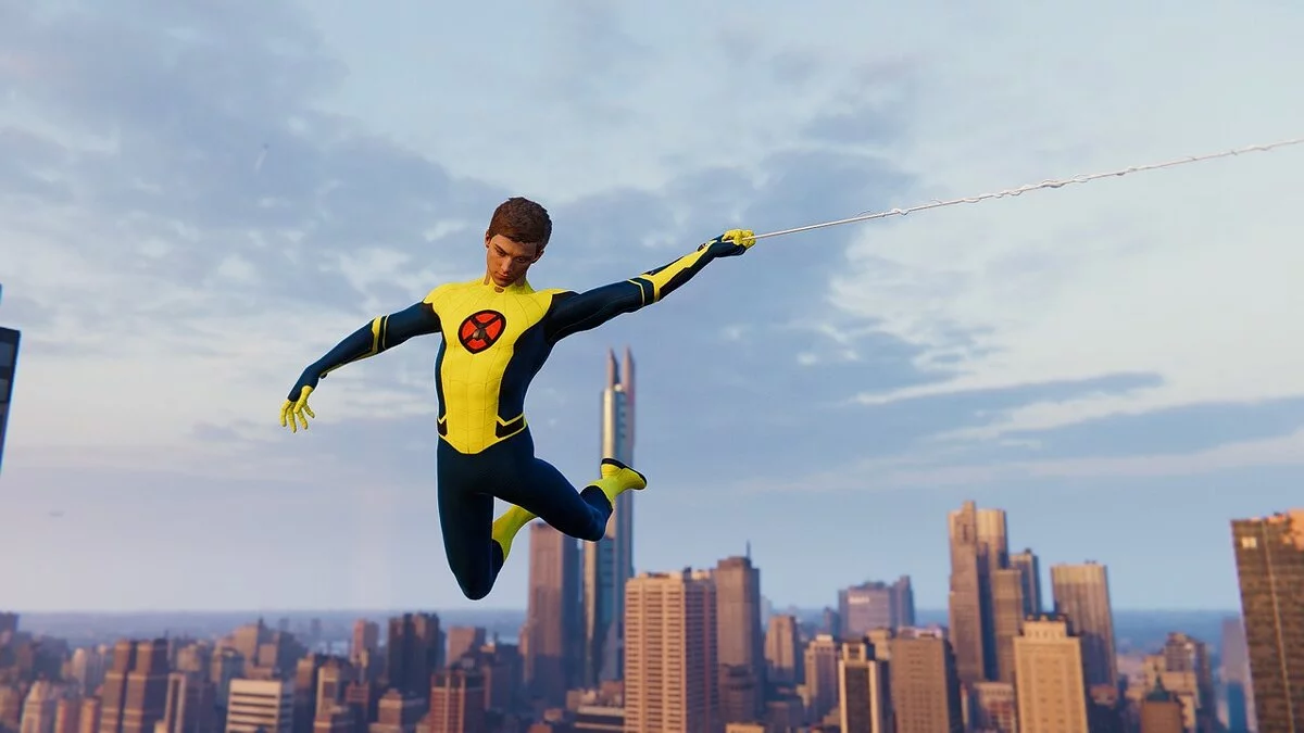 Marvel&#039;s Spider-Man Remastered — Костюм Икс-мена из 90-х