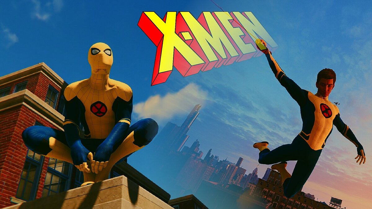 Marvel&#039;s Spider-Man Remastered — Костюм Икс-мена из 90-х